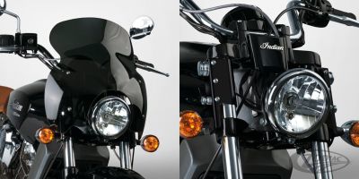 735375 - National Cycle Wave QR windshield kit Scout black