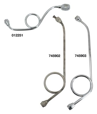 735573 - Samwel Fuel Line White Plated UL42-48