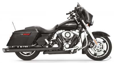 735711 - FREEDOM RH SIDE T&U TRUE DUALS BLK FLH/T09-16