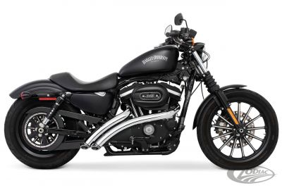 735959 - FREEDOM RADICAL RADIUS XL04-UP CHROME BLACK TIPS