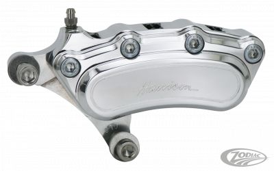 739106 - Harrison Billet Slim R/H 6 piston front 84-99