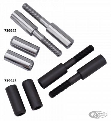 739943 - V-Twin Black mirror extension kit #91907-87