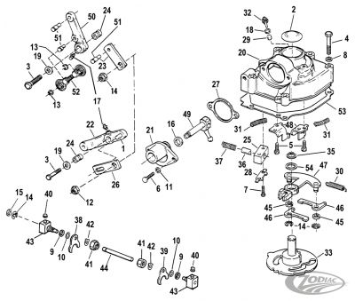 740320 - JAMES 10pck Gasket Shift cover 4 Speed 79-86