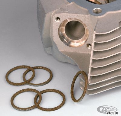 740338 - JAMES 10pck exhaust gskt 84-17 compressed wire