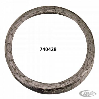 740428 - JAMES 5pck Exhaust gskt 84-17 knitted conical