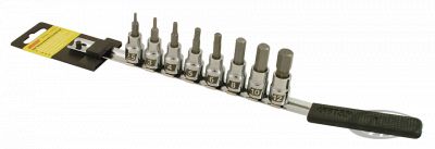 740581 - CruzTools Allen Bit Sockets Metric 8Pcs