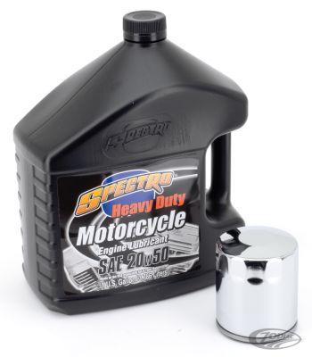 740650 - SPECRTO Twin Cam engine oil service kit Chrome