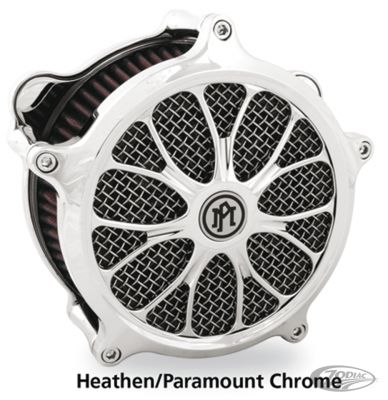 740795 - PM aircleaner cover Heathen Chrome