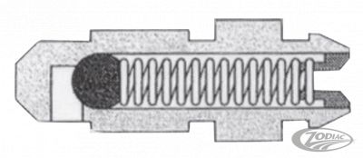 741065 - GOODRIDGE Speedbleeder 1/4-28 zinc plated
