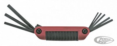 741269 - Eklind 9 piece Inch Ergo Fold Hex keyset