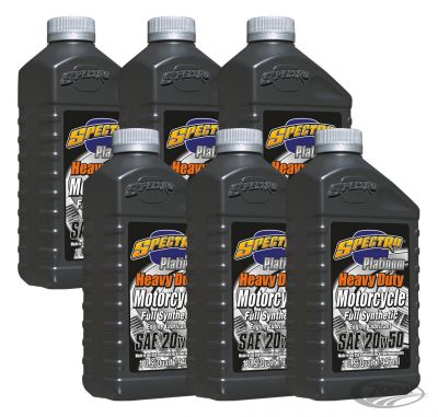 741334 - SPECRTO 6x.946Ltr SPECTRO Full Synth 20W50 kit