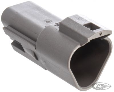 741506 - DEUTSCH 3 Pole grey pin housing