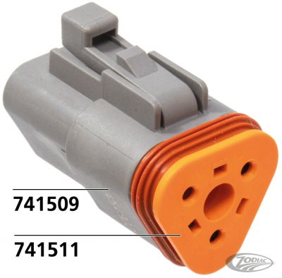 741511 - DEUTSCH Wedge for 3 pole socket housing