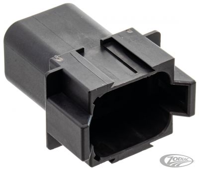 741525 - DEUTSCH 8 Pole black pin housing