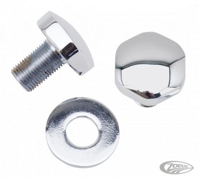 741831 - COLONY Chrome Stem Bolt FLST FXR FXD XL, 86 up