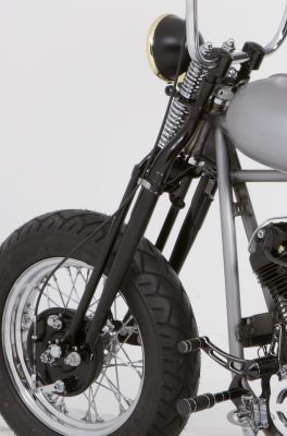 742389 - Samwel Springer forks inline BT black L=22.75