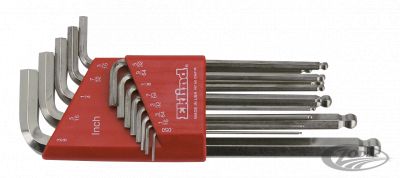 742824 - Eklind Bright Ball Allen wrenches Inch 13Piece