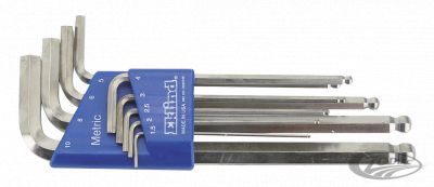 742825 - Eklind Bright Ball Allen wrenches Metric 9Piece