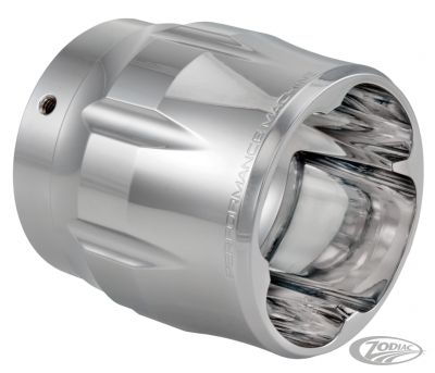 743110 - PM Exhaust tip Sweeper chrome SE 4.0"