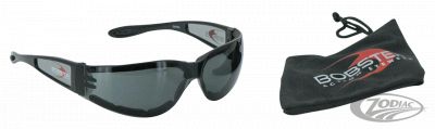 744366 - BOBSTER Shield II black frame/smoked lens