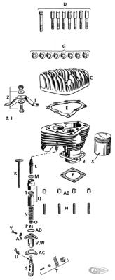 745701 - Samwel Cylinder only, front, WL/Servicar