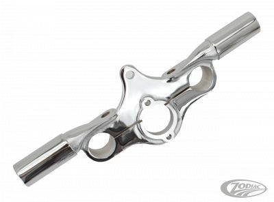 745875 - Samwel triple clamp, offset, with ears for rise