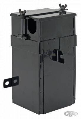 745933 - Samwel box for battery w/cover and hole for ven