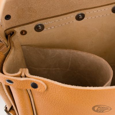 745969 - Samwel saddlebags army model w/mounting, pebble