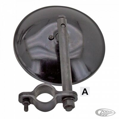 745972 - Samwel mirror, short stem, for restoration, all