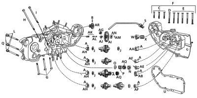 745989 - Samwel 10-pck pin, cover bushing, all models