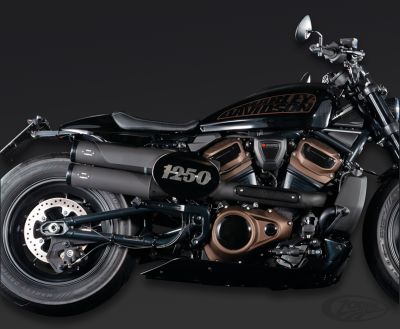 749833 - MCJ Adj. Exhaust Black RH1250S21-Up