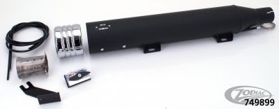 749899 - MCJ Slip-On Striped FLSB 18-20 Blk/Chr