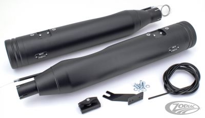 749975 - MCJ 120 Striped End Cap FLH/T17-21 Blk