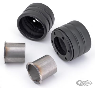 749981 - MCJ End Caps Race 90 Striped Black