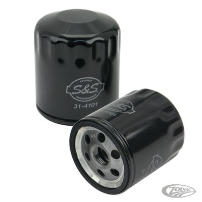 750750 - S&S oil filter Black BT84-99 XL86-UP