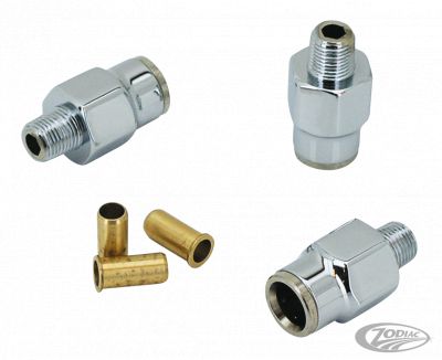 751156 - GZP Chrome tank hose fitting no. 12