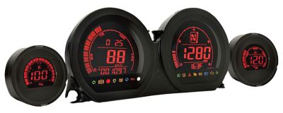 752596 - Koso HD-03 Gauge Kit Multi FLH/T14-23