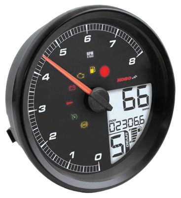 752597 - Koso HD-05 Gauge Black F*ST04-13