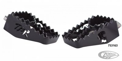 753163 - 2Bros FXD/XL MX Footpeg SS Black