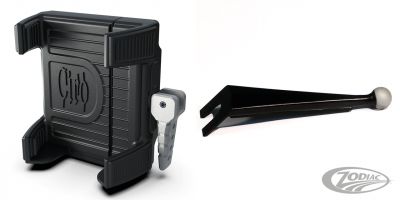 754080 - CIRO 3D Phone Hldr w/Chrgr Batwing mnt 96-13 Blk