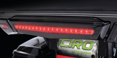754164 - CIRO 3D Blk Cntr Brake Light TourPak FLH/T14-UP