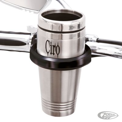 754188 - CIRO 3D Cup holder 1-1/4" clamp mount black
