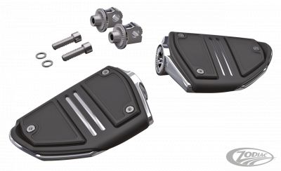 754279 - CIRO 3D Twin Rail pegs CHROME W/STD MALE MOUNT