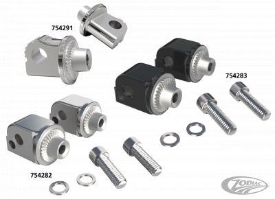 754282 - CIRO 3D Chrome pass. footrest adapters ST18-up