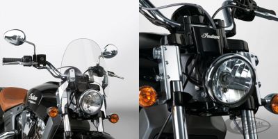 754335 - National Cycle Switchblade Defl kit Indian Scout chrome