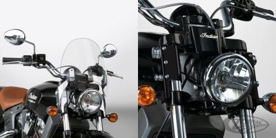 754342 - National Cycle Switchblade Defl kit Indian Scout black