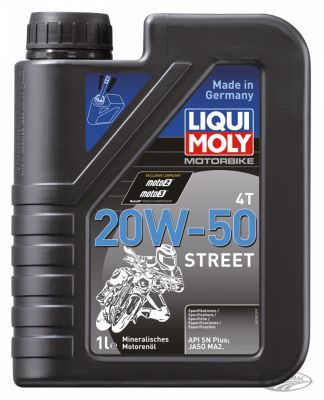 754600 - LIQUI MOLY 1l Motorbike Oil 4T 20W-50 Street