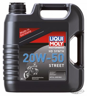 754605 - LIQUI MOLY 4l Motorbike Oil HD Synth 20W-50 Street
