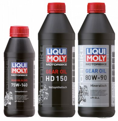 754606 - LIQUI MOLY 500ml Motorbike Gear Oil 75W140 GL5 VS