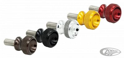 757760 - P16 - Powerplant Motorcycle Co. P16 SEAT SCREW - 1/4-28 UNF Bronze